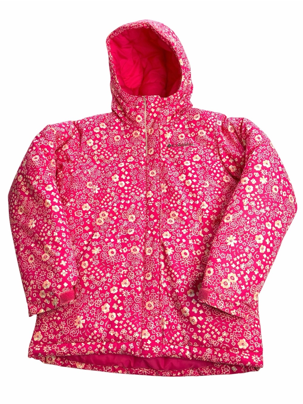 Columbia girls Flower Flakes winter jacket size medium
